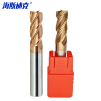 海斯迪克 gnjz-2055 HRC55度整体钨钢铣刀(刃径*柄径*总长)8*8D*60