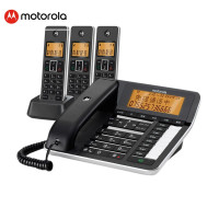 摩托罗拉 录音电话机 C7501RC 无绳子母机钢琴烤漆 一拖三(套)