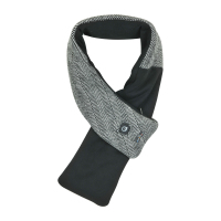 彩虹 货号:1708 发热围脖-短款 黑色 (H)