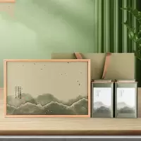 云境仙 寻山问茶 茶叶2023新茶绿茶白茶明前精品龙井 半斤装包装发2024年最新款式