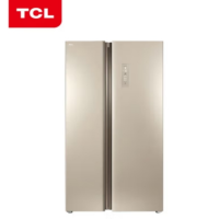 TCL509升风冷无霜对开门电冰箱电脑控温流光金金色BCD-509WEFA1纤薄对开门冰箱