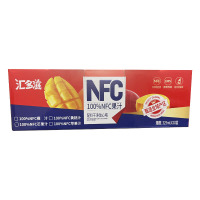 汇多滋 NFC果汁盒装 原果原榨酸甜解腻 325ml*10盒(苹果汁)