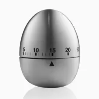 abay 不锈钢定时器 家用机械时间管理工具 8CM