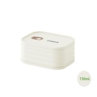 乐扣乐扣 新活力不锈钢保鲜盒(米色)LCB917IVYFU 730ml