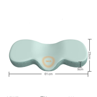 企业定制 SKG肩颈颈椎按摩器睡眠专用枕头不压耳朵精准穴位热敷颈椎枕P11代标准款