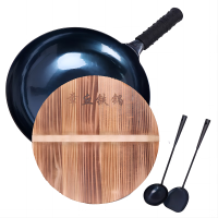 金卫德正宗章丘铁锅手工套装JWD-009