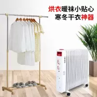 扬子电热油汀取暖器家用油丁卧室暖气烤火炉电暖器气油酊电暖气片烘衣大面积 17片[三挡调节+无光无噪+倾倒断电]