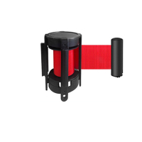 笨笨马安全栏杆红色伸缩带(不锈钢5米+沙盘)