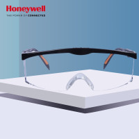 霍尼韦尔 防护眼镜 100110 透明镜片黑色镜框(个)