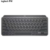 罗技键盘MX keys无线蓝牙键盘充电背光便携商务高端办公键盘