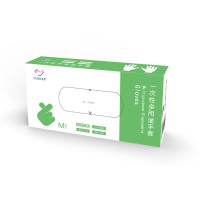小窝厘 一次性手套透明PVC食品级 100只/盒