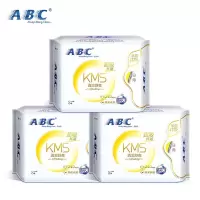 ABC KMS纤薄棉柔日用组合装卫生巾240mm*8片*3包(温和成分 清新舒适)