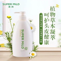 惠润(SUPER MiLD)绿野芳香洗发水/护发素600ml男女通用洗发露柔顺洗头膏蓬松