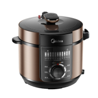 美的6L电压力锅家用无极旋纽MY-YL50M132 颜色随机