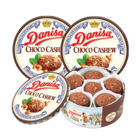 皇冠(danisa)丹麦曲奇饼干巧克力腰果200g *2
