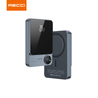 锐思(Recci)矩阵移动电源RPB-W15黑色5000毫安