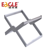 益而高(EaGLE)挂快劳纸质文件夹吊挂夹档案分类 纸质吊夹吊挂式资料夹 F4挂快劳架 一个装 9351