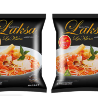 百胜厨新加坡百胜厨叻沙拉面2袋咖喱海鲜网红方便面夜宵非油炸 叻沙咖喱风味185g*2