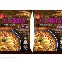 百胜厨新加坡百胜厨叻沙拉面2袋咖喱海鲜网红方便面夜宵非油炸 全麦叻沙咖喱178g*2