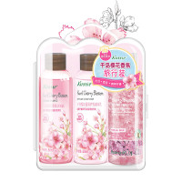 蔻斯汀(Kustie) 千岛樱花香氛洗护沐浴旅行装洗50ml+护50ml+沐50ml