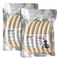 马耶尔大叔德式烤肠小牛肉烤肠420克/包 (70克*6根)2包价 (新疆、西藏、 海南不发货)