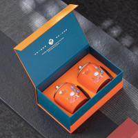 云境仙 大吉精品黄金芽绿茶茶叶安吉特产白茶送礼礼盒(颜色随机)包装发2024年最新款式