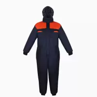 连体款耐低温服冷库防寒防冻服户外耐寒服保暖工作打捞棉袄