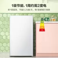 海尔(Haier)单门冰箱90升一级能效节能省电低音小冰箱 BC-90GHSDE0W9