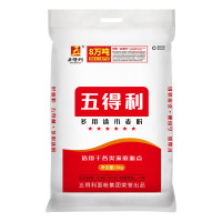 五得利面粉 六星多用途小麦粉5kg