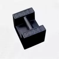 卜邻 标准砝码 法码铸铁标准 20kg M1