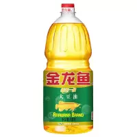 金龙鱼厨房家用转基因大豆油食用油1.8升