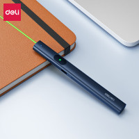 得力(deli)激光笔 大功率激光笔户外沙盘售楼处可用电子笔 激光指示笔 绿光激光笔 蓝色 MA303-G