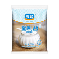 粤盐 无碘盐 一级精制食用盐 500g