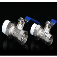 球阀ppr单活接铜球阀 SH50043-DN401.2寸内丝活接铜球阀 PPR活接 单位:个