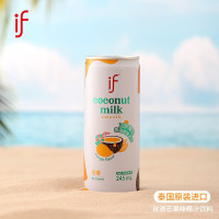 if赵露思 泰国进口丝滑芒果味椰汁饮料低糖椰子汁 245ml*6瓶