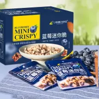 小刺猬的烦恼每日坚果蓝莓迷你脆250g营养早餐孕妇零食低糖巴旦木 蓝莓迷你脆250g*1盒