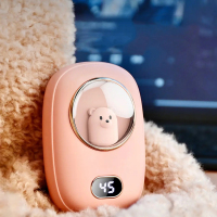 企业定制 黛悦暖手宝小熊暖手宝充电宝二合一取暖器暖手神器DY1771