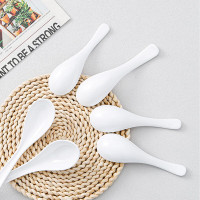 米线小吃勺(长把)密胺,17cm