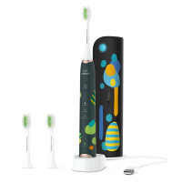 飞利浦(PHILIPS)电动牙刷亮白机皇Dior设计师款 成人声波震动牙刷 HX2452