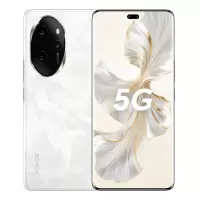 荣耀100 Pro 12GB+256GB 月影白 单反机写真相机 50倍长焦光学防抖 第二代骁龙8旗舰芯片 流光四曲屏 100W超级快充 66W无线快充 5G手机
