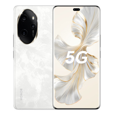 荣耀100 Pro 12GB+256GB 月影白 单反机写真相机 50倍长焦光学防抖 第二代骁龙8旗舰芯片 流光四曲屏 100W超级快充 66W无线快充 5G手机