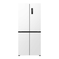 美菱(MELING) BCD-418WP9CZJC雪域白 418升冰箱超薄嵌入式冰箱 白色