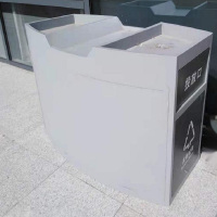 莞乔 环保灭烟垃圾箱(定制产品) 1500*1000mm*850