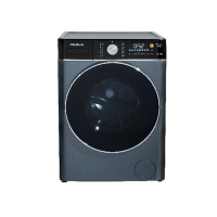 美菱 MG100-14596BLX 滚筒洗衣机 10公斤 一级效能 变频全自动大容量 巴氏除菌空气洗 超薄 黛蓝灰
