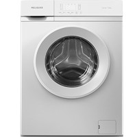 美菱 P2G70W白色 滚筒洗衣机 7公斤 一级效能 数字显示 超薄平嵌 一键预约洗 深度除菌螨