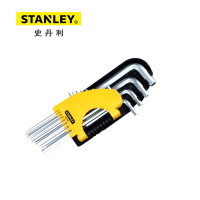 扳手 史丹利/STANLEY 92-620-23 内六角扳手 镍铬合金钢 12个