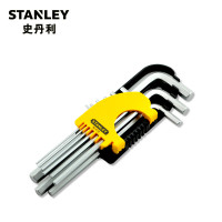 扳手 史丹利/STANLEY STMT92619-8-23 内六角扳手套装 S2合金钢 9个