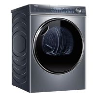 海尔双擎热泵式10公斤全自动干衣机灰色 HGY100-F376U1