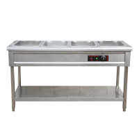 不锈钢六大斗保温台2100*700*800MM