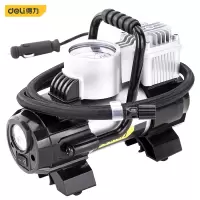 得力工具DL8058轮胎充气泵(银)